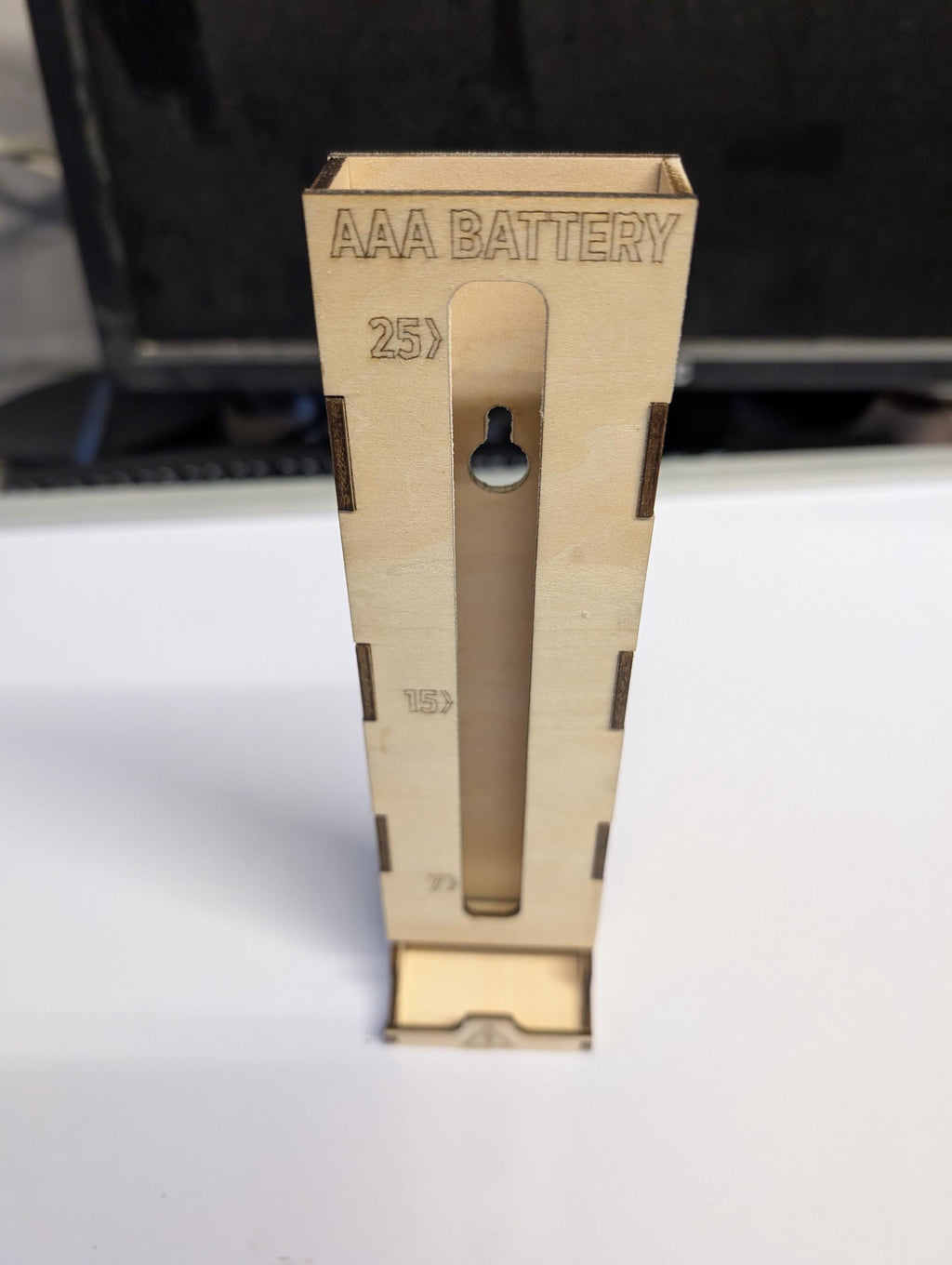 AA & AAA Battery Storage Box – Handmade Wooden Organiser