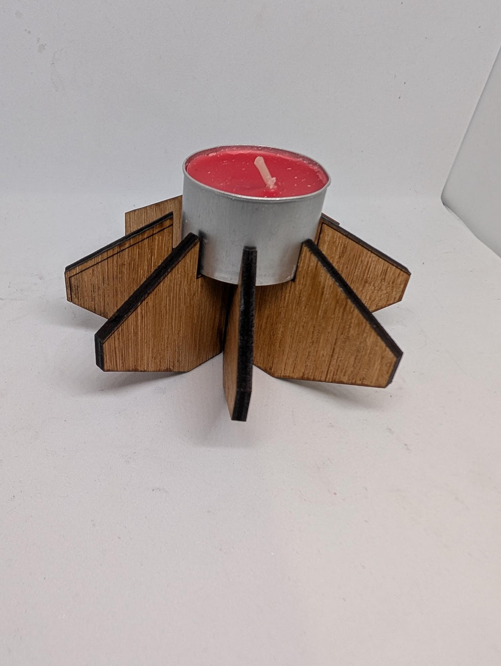 Handmade and Laser Cut Tea Light Stands | Wooden Candle Holders | Rustic & Modern Home Décor