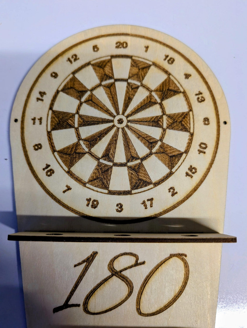 3 Dart Holder – Handmade Wooden Wall Mount