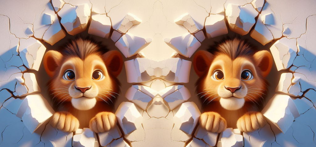 Baby Lion Printed 11oz Mug