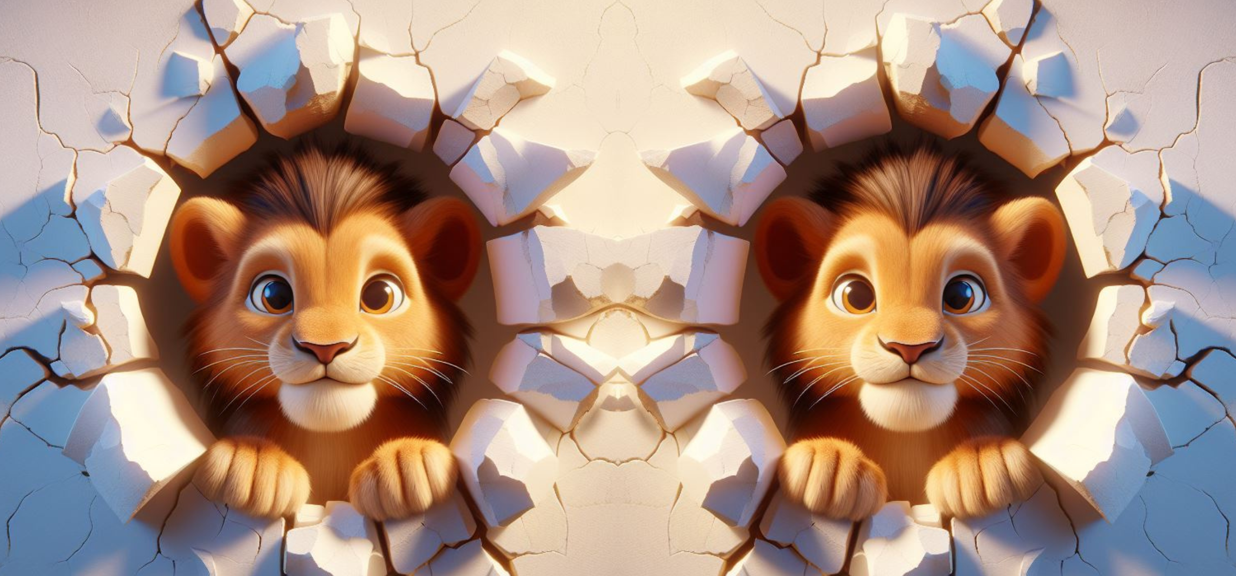 Baby Lion Printed 11oz Mug