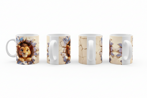 Baby Lion Printed 11oz Mug
