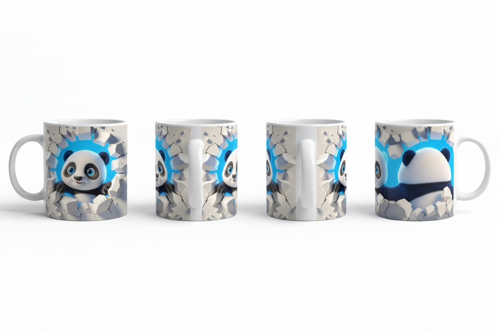 Baby Panda Printed 11oz Mug