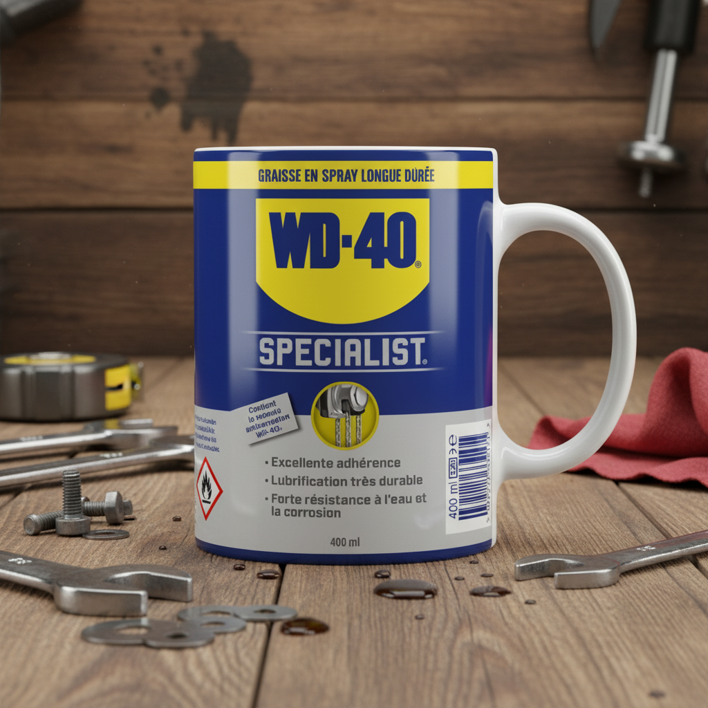 Mechanic Oil Can Printed 11oz Mug