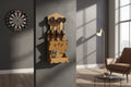 Handmade Laser-Cut Wooden 3 Dart Holder | Man Cave Dart Storage