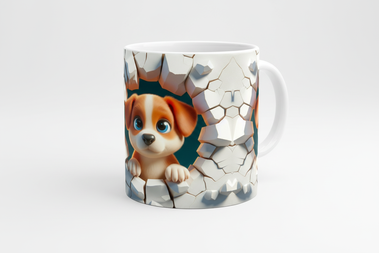 Puppy Printed 11oz Mug