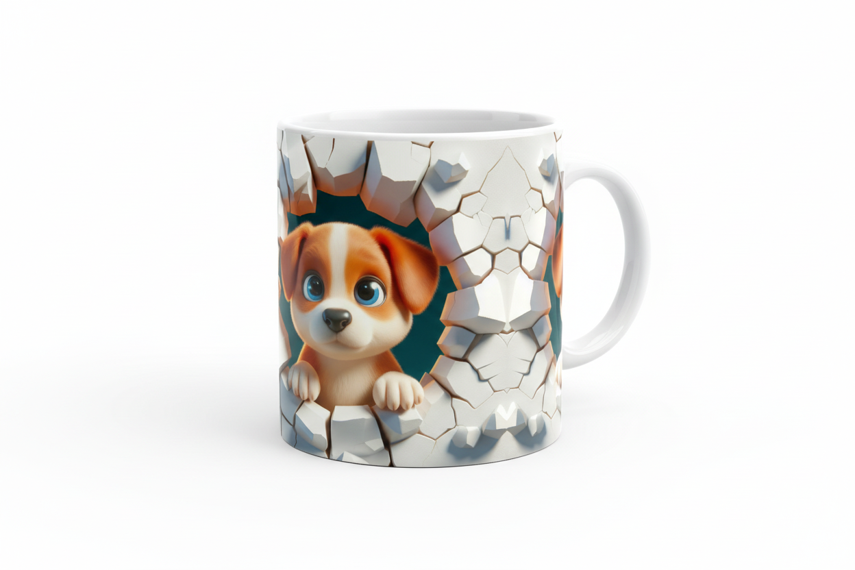 Puppy Printed 11oz Mug