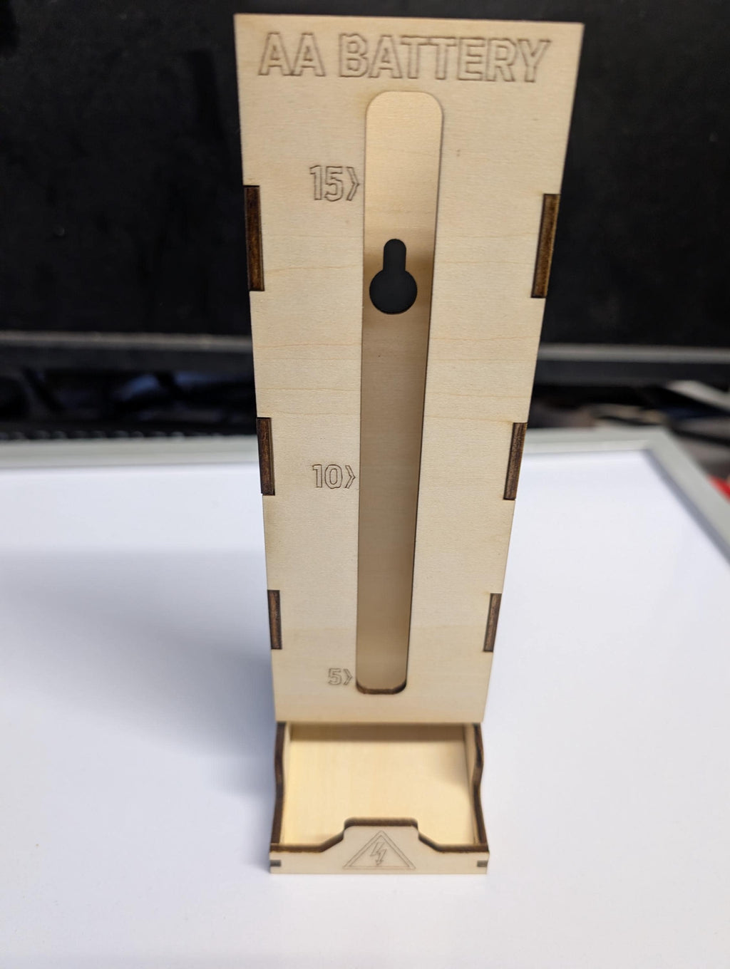 AA & AAA Battery Storage Box – Handmade Wooden Organiser